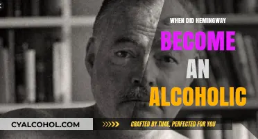 Hemingway's Descent into Alcoholism: Tracing the Timeline of His Struggle