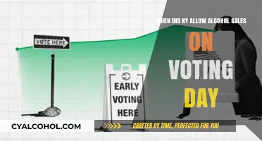 Alcohol Sales on Kentucky's Voting Day: When Did This Start?