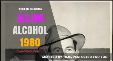 Oklahoma's Alcohol Legalization: The 1980 Turning Point Explained
