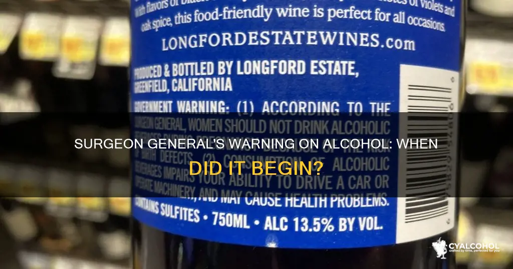 when did surgeon general