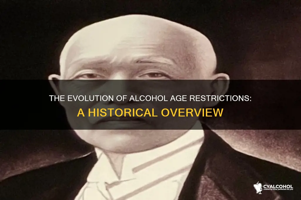 when did the alcohol age change