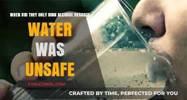 Why Alcohol Was Preferred Over Water