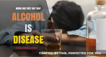 When Did Alcohol Become Classified as a Disease?