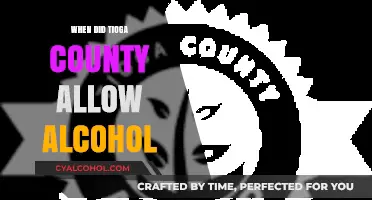 Tioga County's Alcohol Legalization: A Historical Timeline and Impact