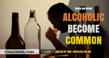 Tracing the Rise: When 'Alcoholic' Became a Common Term