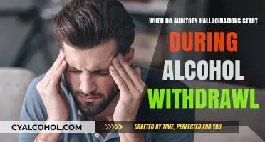 Alcohol Withdrawal and Auditory Hallucinations: Timing and Symptoms Explained