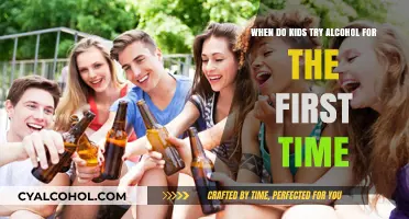 Kids and Alcohol: The First Encounter