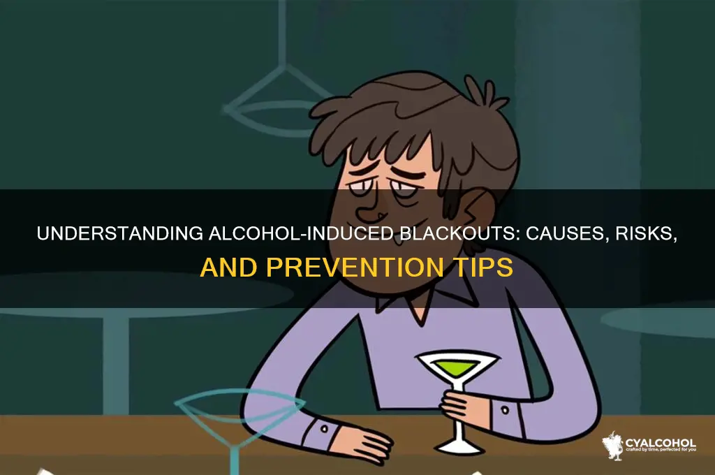 when do you blackout from alcohol