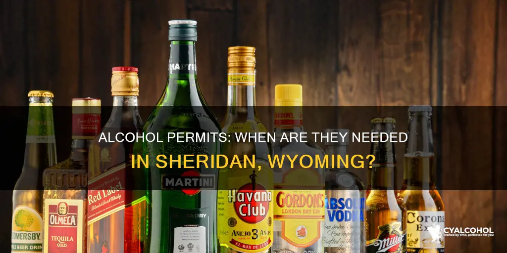 when do you need an alcohol permit in sheridan wyoming