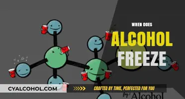 When Does Alcohol Freeze? A Guide to Chilling Your Spirits