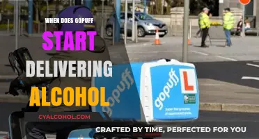 When Does Gopuff Start Delivering Alcohol? A Complete Guide