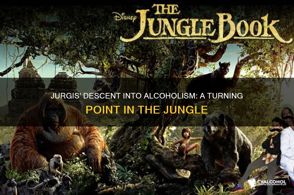 when does jurgis become an alcoholic the jungle