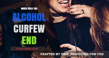 Alcohol Curfew Lifted: When Can You Buy Drinks Again?