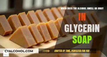 How Long Does Alcohol Odor Last in Glycerin Soaps?