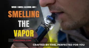Alcohol Vapor: What Am I Smelling?