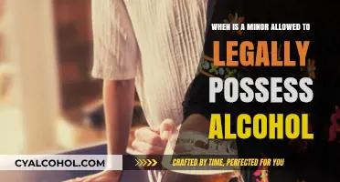 Laws on Minors and Alcohol Possession