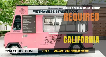 Alcohol Permit: California's One-Day Event Rule