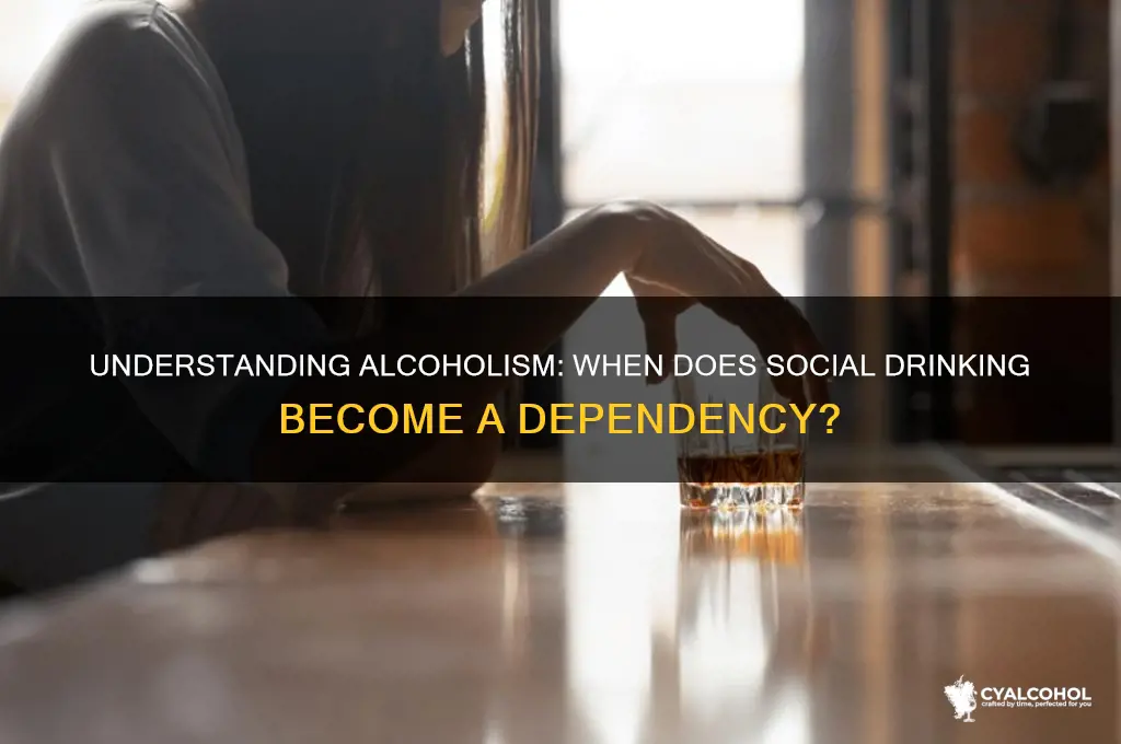 when is a person classified as an alcoholic