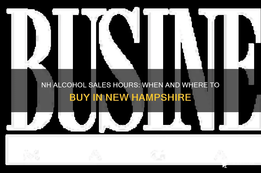 when is alcohol sold in nh