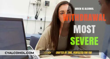 Understanding the Peak Intensity of Alcohol Withdrawal Symptoms and Risks