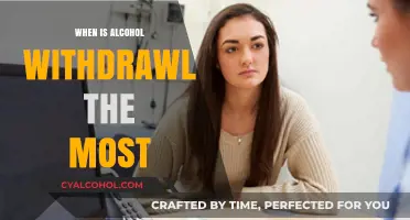 When Alcohol Withdrawal Peaks: Understanding the Most Intense Phase