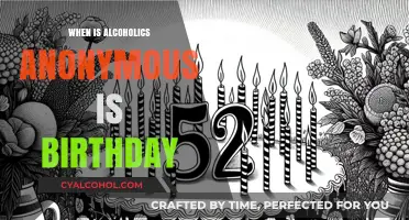 Celebrating Sobriety: The Inspiring Birth of Alcoholics Anonymous