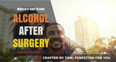 Alcohol Post-Surgery: Safe Consumption Timeline