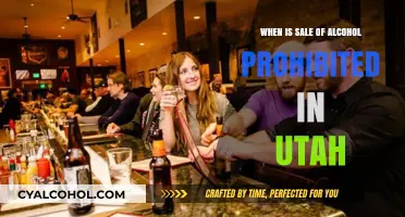 Utah's Alcohol Restrictions: Understanding Prohibited Sale Times and Laws