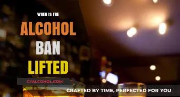 Alcohol Ban Lifted: Key Dates and What You Need to Know