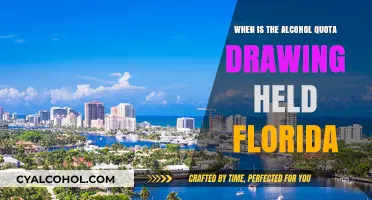 Florida Alcohol Quota Drawing Schedule: Key Dates and Details