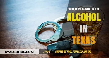 Texas Alcohol Laws: Early Morning Buying