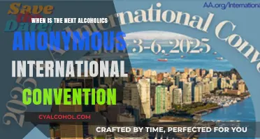 Upcoming Alcoholics Anonymous International Convention: Dates and Details Revealed
