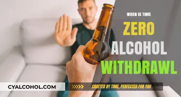 Understanding Alcohol Withdrawal: When Does Time Zero Begin?