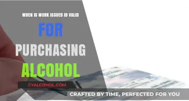 Work IDs: Valid for Alcohol Purchases?