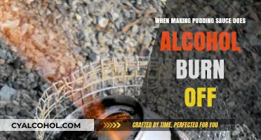 Does Alcohol Burn Off When Making Pudding Sauce? The Truth