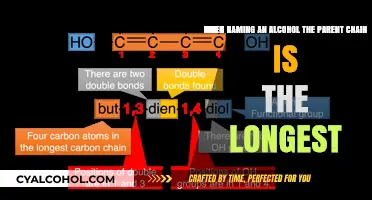 The Parent Chain Rule: Longest Chain Names Alcohol