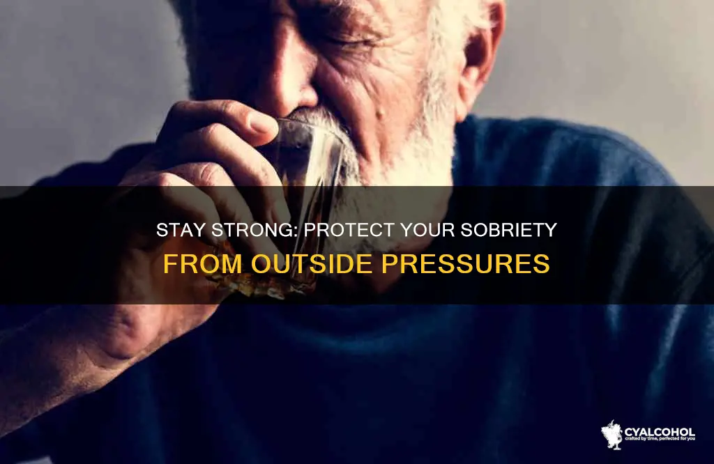 when others want you to compromise your recovery from alcoholism