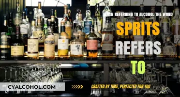 What 'Spirits' Mean in the Alcoholic Beverage Context