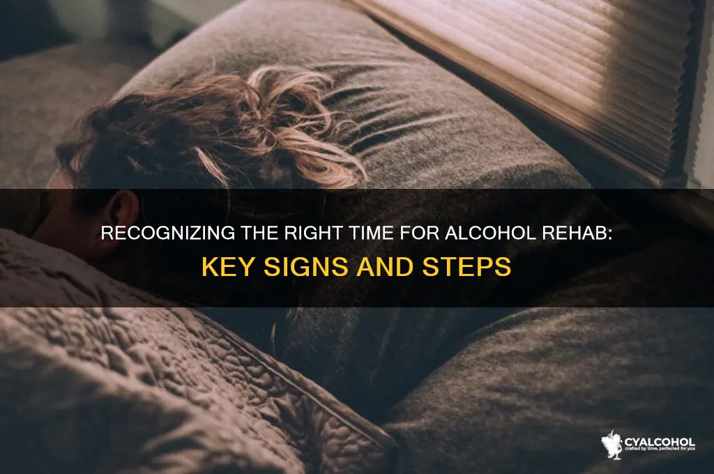when should you go to rehab for alcohol