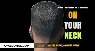 Why Barbers Use Alcohol on Your Neck: The Post-Shave Ritual Explained