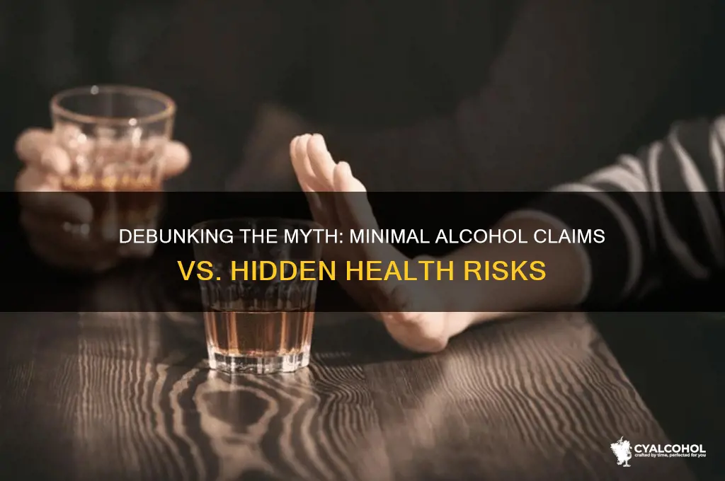 when they claim min alcoholic disease but its