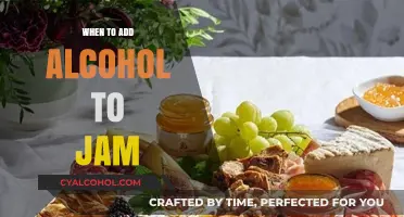 Perfect Timing: Adding Alcohol to Jam for Flavor and Preservation