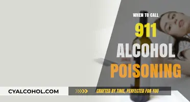 Alcohol Poisoning Emergency: Recognizing When to Call 911 for Help