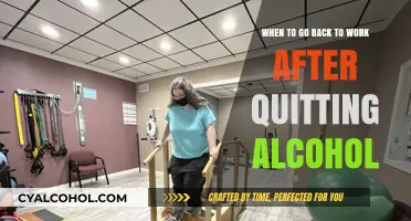 Returning to Work After Quitting Alcohol