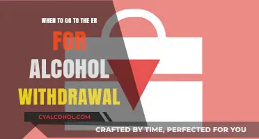 Alcohol Withdrawal: When to Seek Emergency Room Care