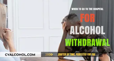 Alcohol Withdrawal: When Hospital Care is Needed