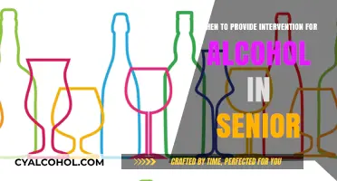 Recognizing the Right Time for Alcohol Intervention in Seniors