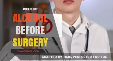 Timing Your Sobriety: When to Quit Alcohol Before Surgery