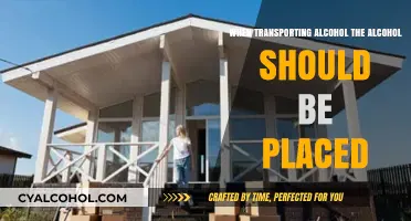 Safe Alcohol Transport: Proper Placement Tips for Secure Delivery