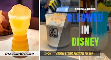 When Did Disney Parks Start Serving Alcohol: A Timeline